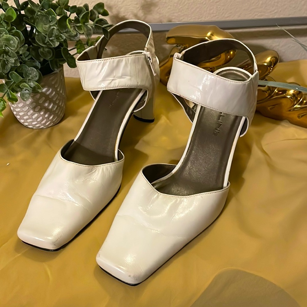 White Leather Strap